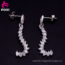 Boucles d&#39;oreilles en or blanc Design boucles d&#39;oreilles en ligne